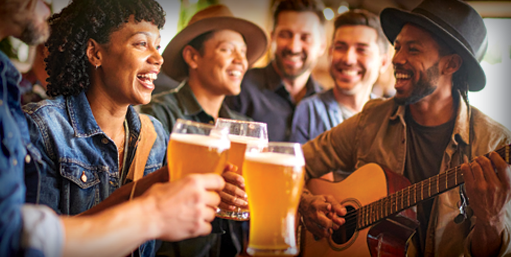 Image of Open Mic Event; links to Events page