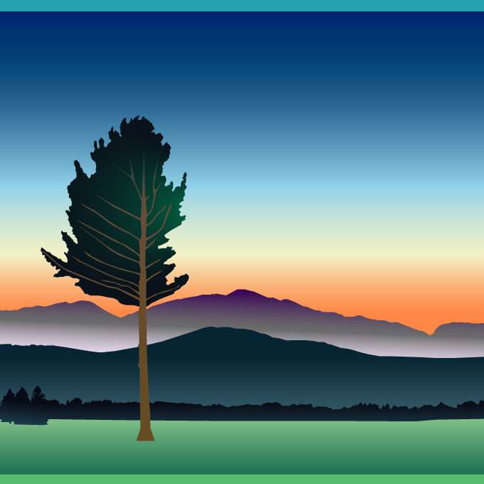 Illustration Adirondack Loj Rd, Lake Placid