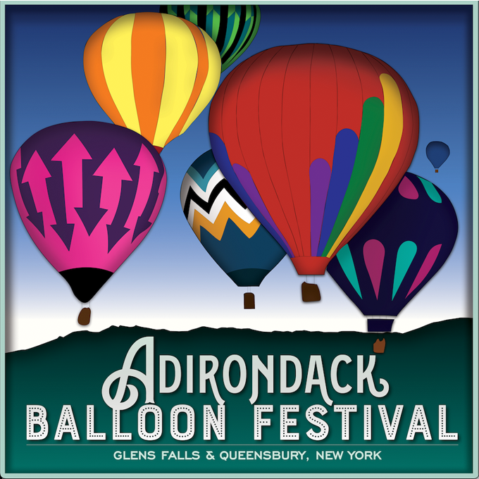 Illustration of Adirondack Balloon Festival