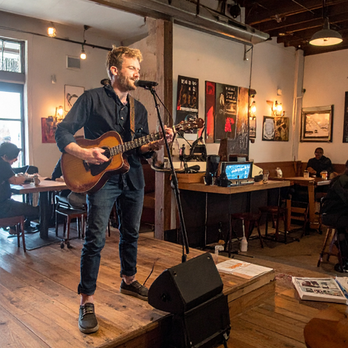 AI generated image used in 'Beekman Cold Brews' website