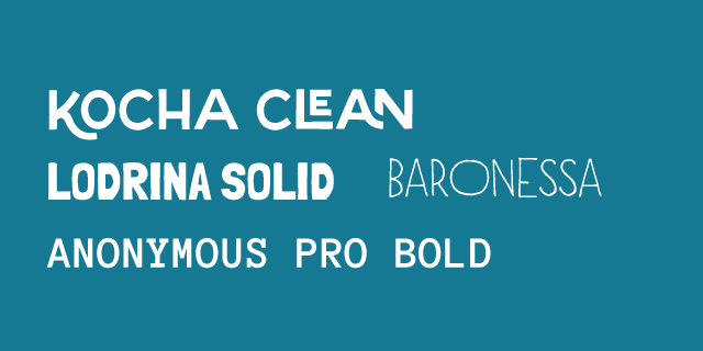 Typography used on 'Beekman Cold Brews' Website