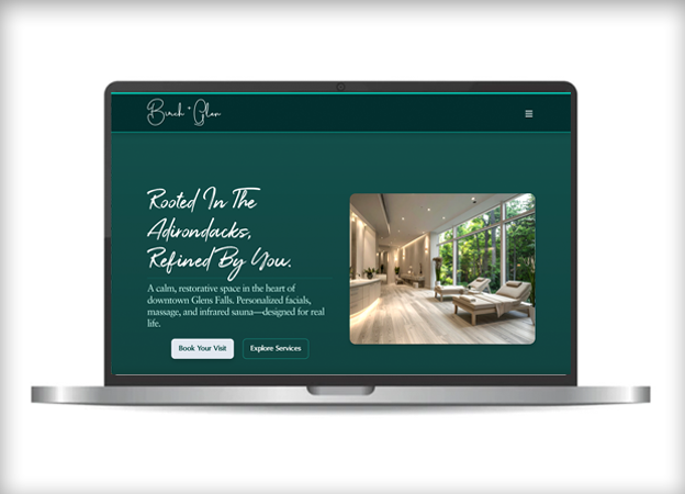 Image of 'Birch & Glen' Home Page
