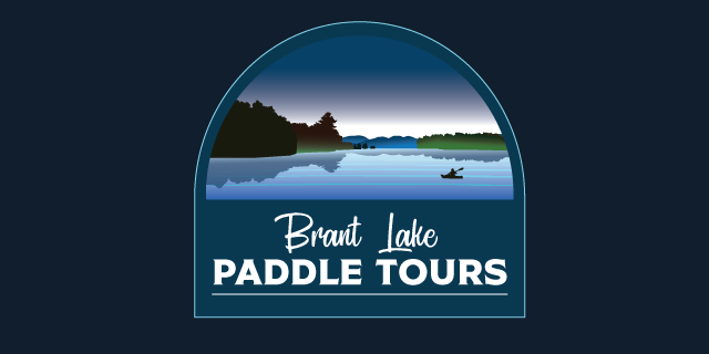 'Brant Lake Paddle Tours' Logo