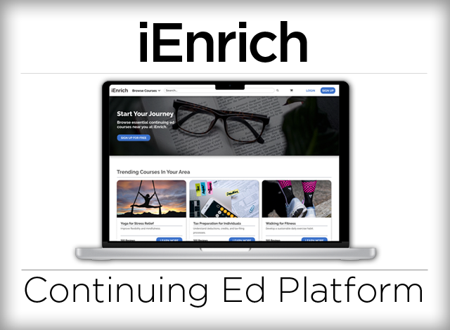 Adult Continuing Ed UX Prototype Image
