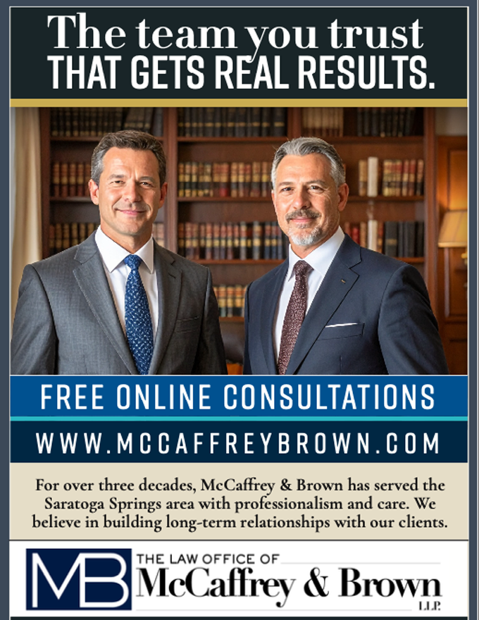 Image of McCaffrey & Brown Newspaper Ad