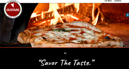 Thumbnail for Pizza Shop Website